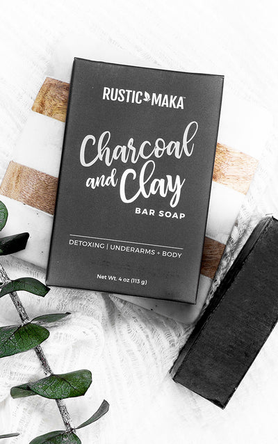 charcoal and clay soap