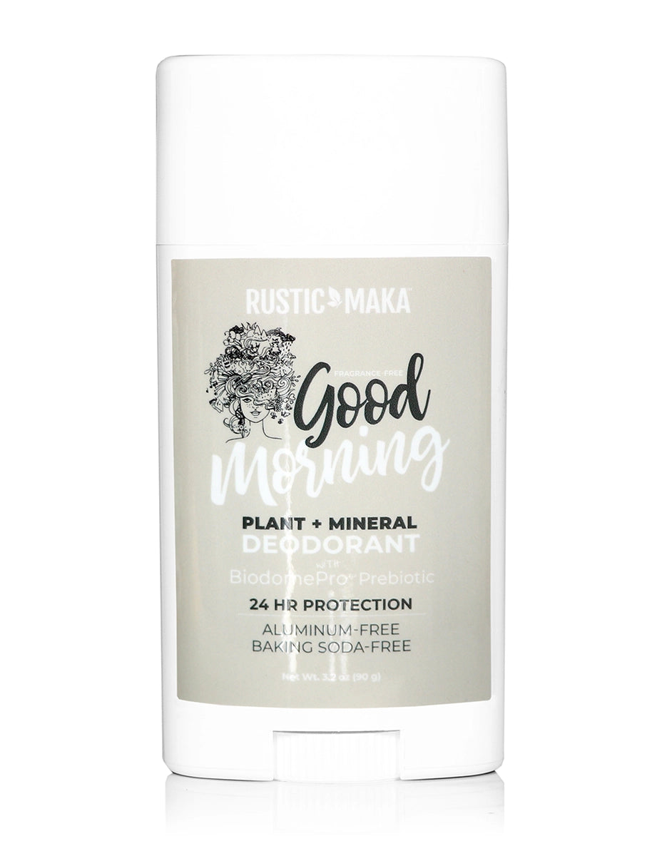 GOOD MORNING FRAGRANCEFREE Natural Deodorant Rustic MAKA