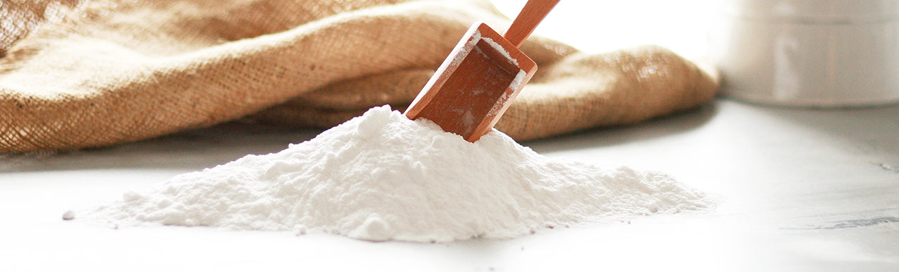 picture of baking soda on a table