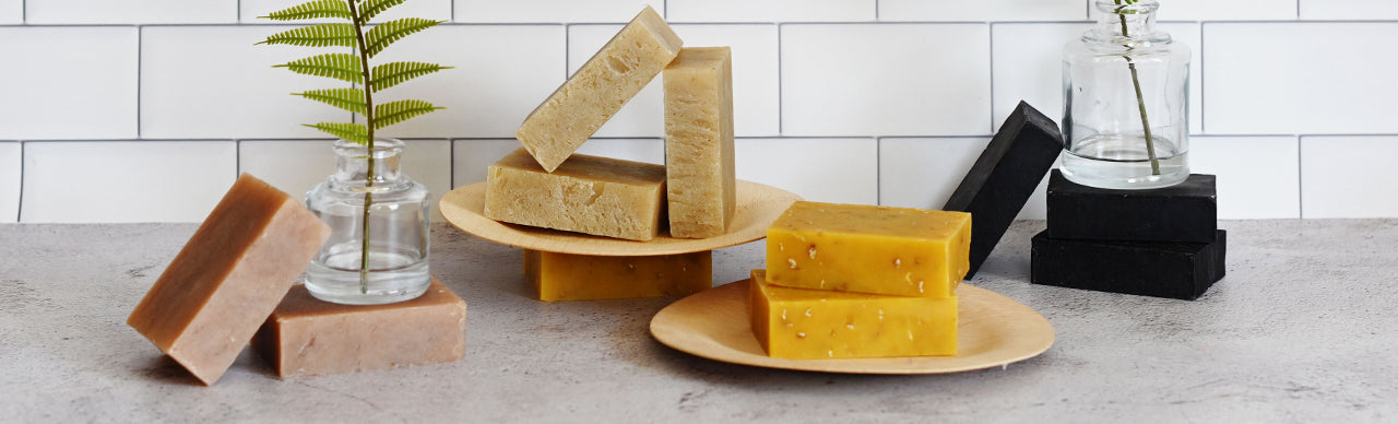 Picture of natural soap bars