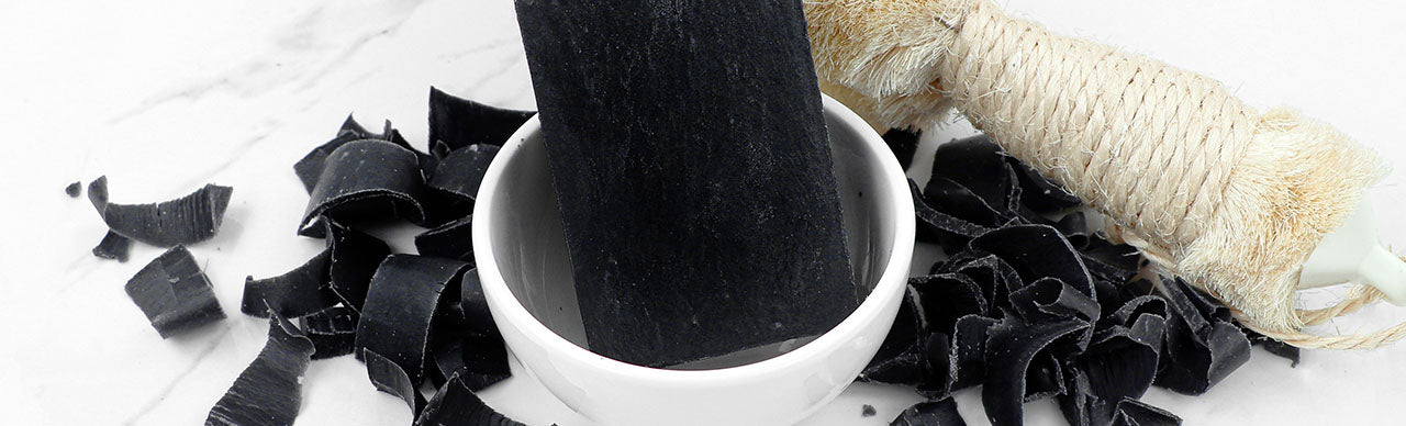 picture of charcoal soap