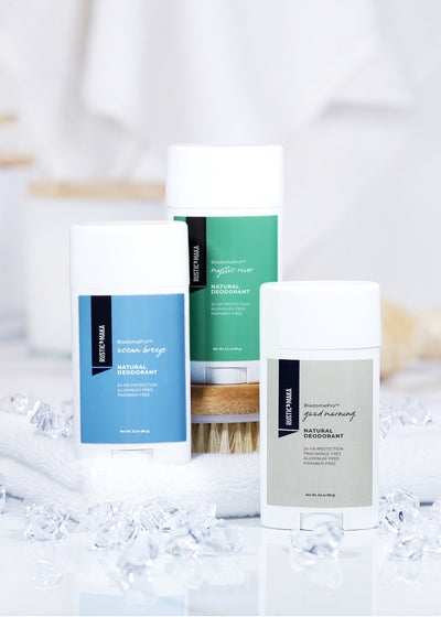 biodomepro prebiotic deodorant collection