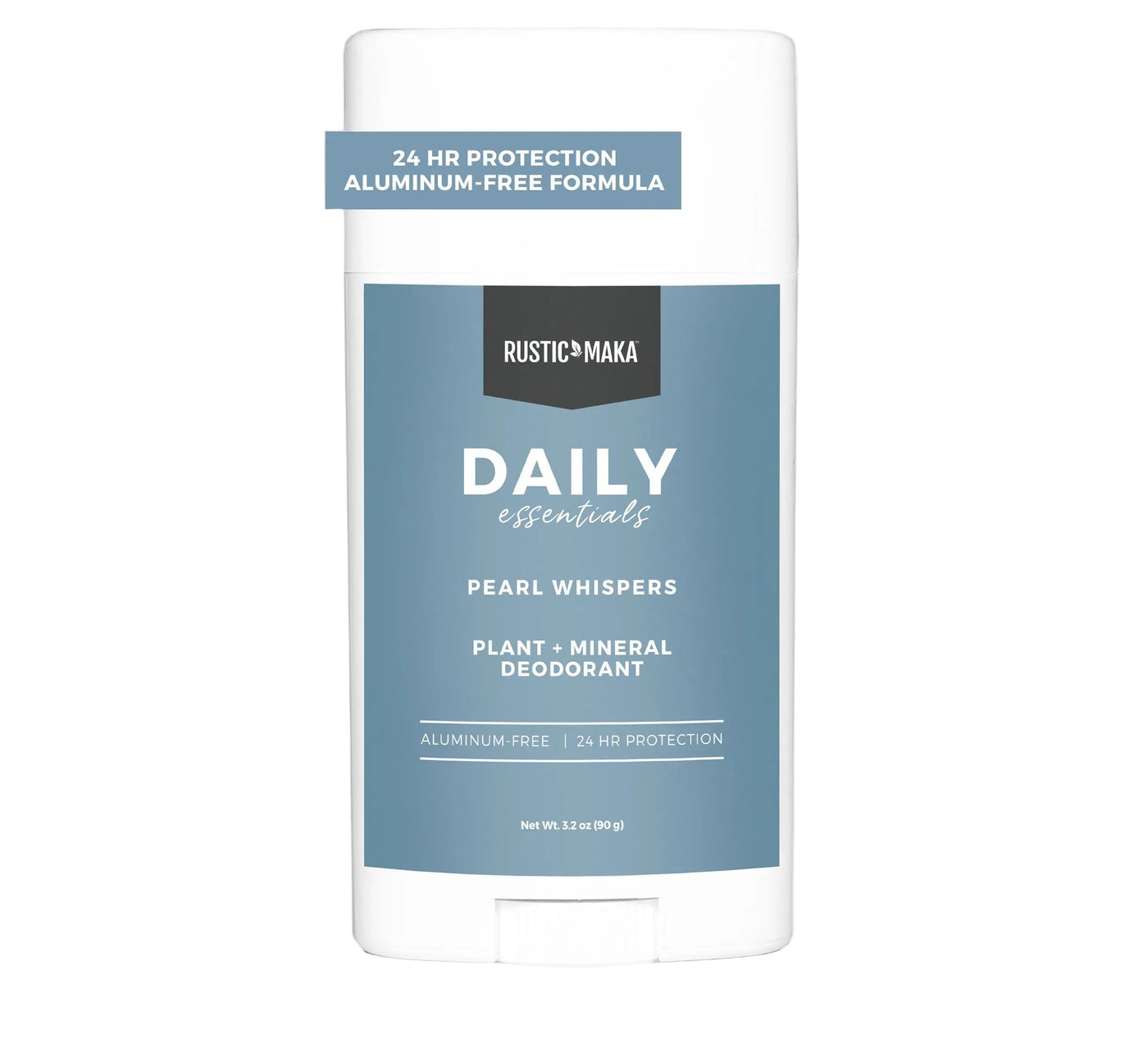 Aluminum-Free Natural Deodorant | Pearl Whispers | Rustic Maka