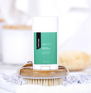 rustic maka deodorant with green label