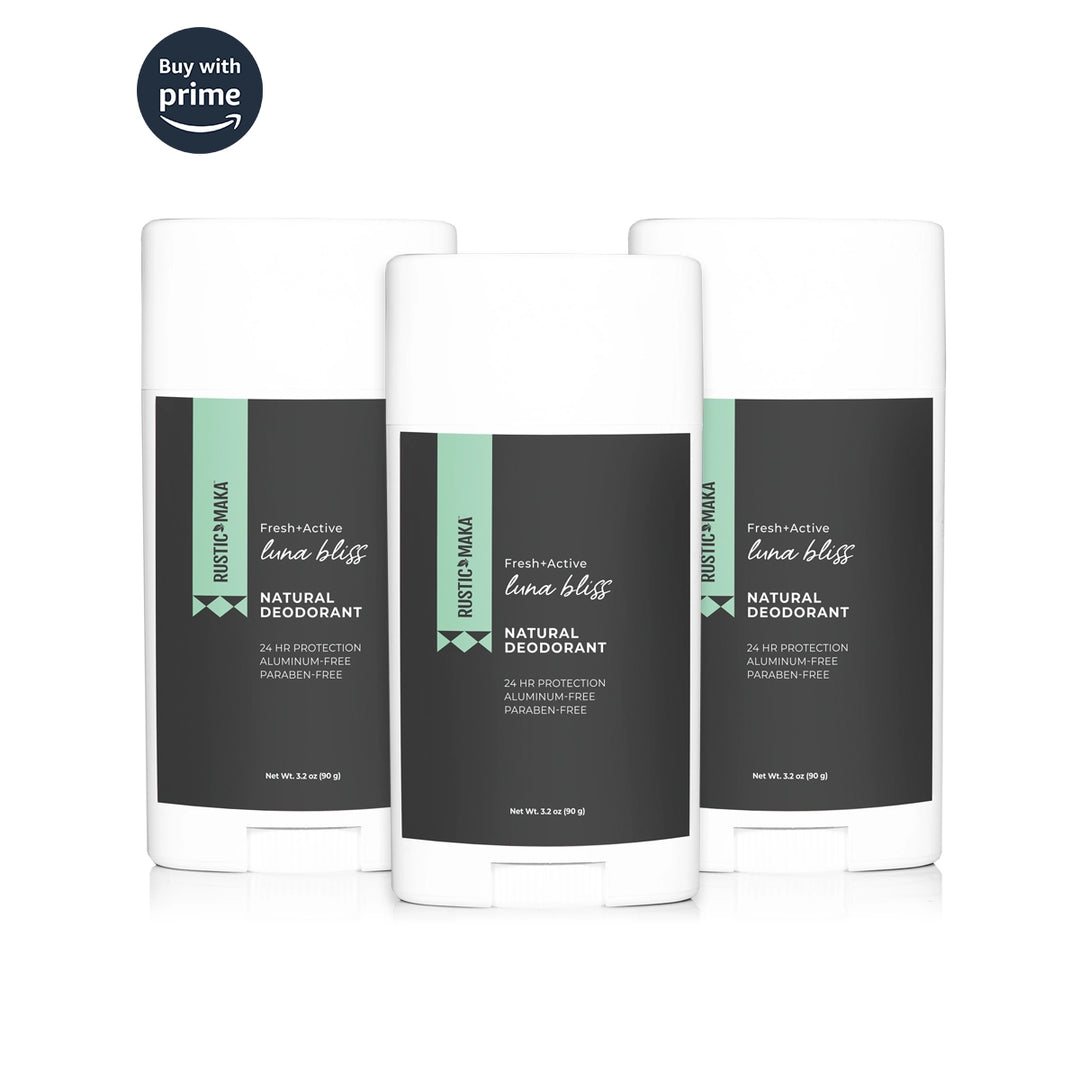 Natural Deodorant Luna Bliss (Baking Soda-Free) – Rustic MAKA LLC